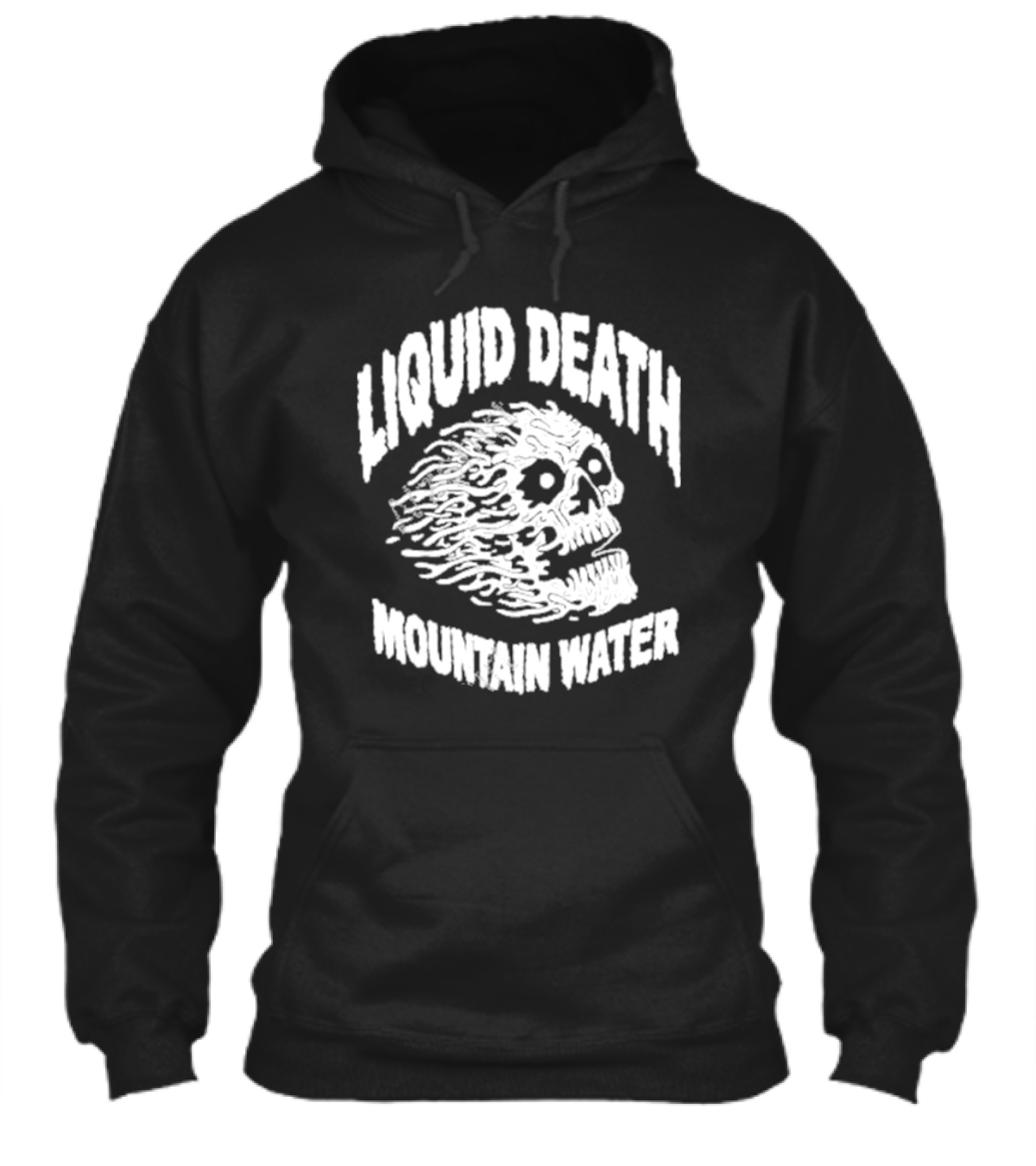 Liquid Death Mountain Water Skull Shirt