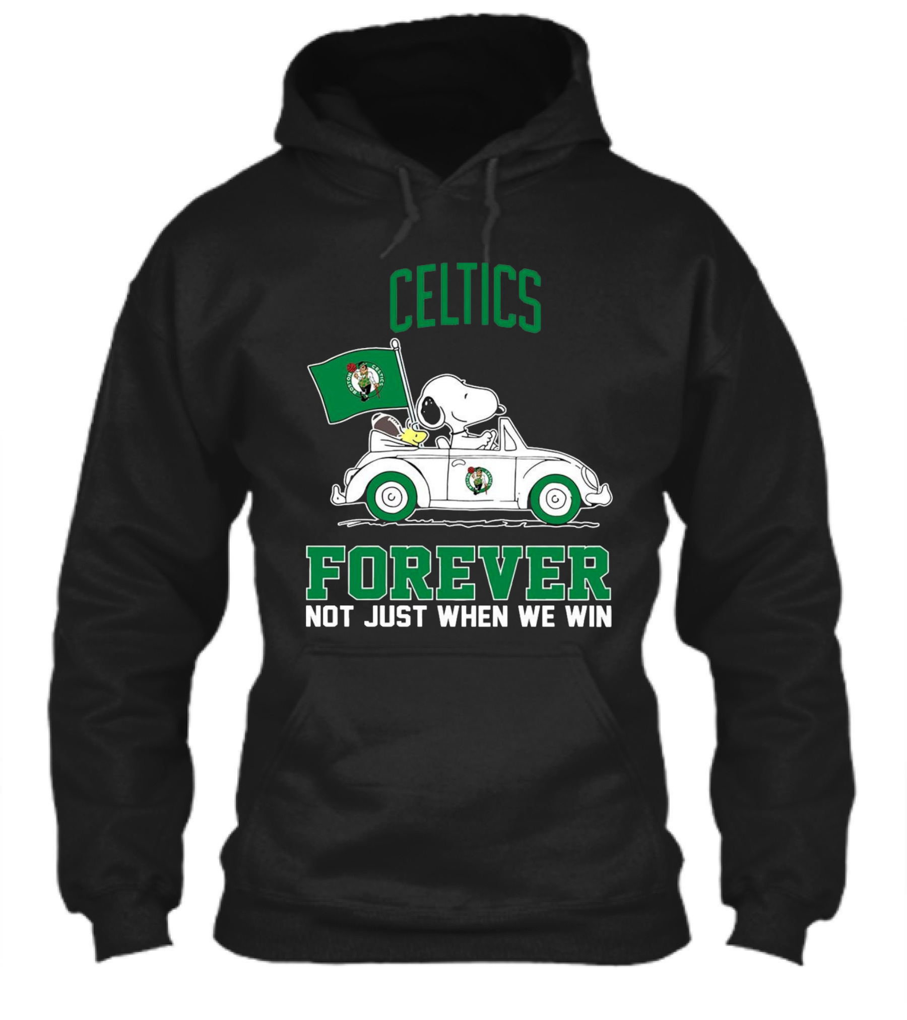 Celtics Snoopy Forever Not Just When We Win Shirt