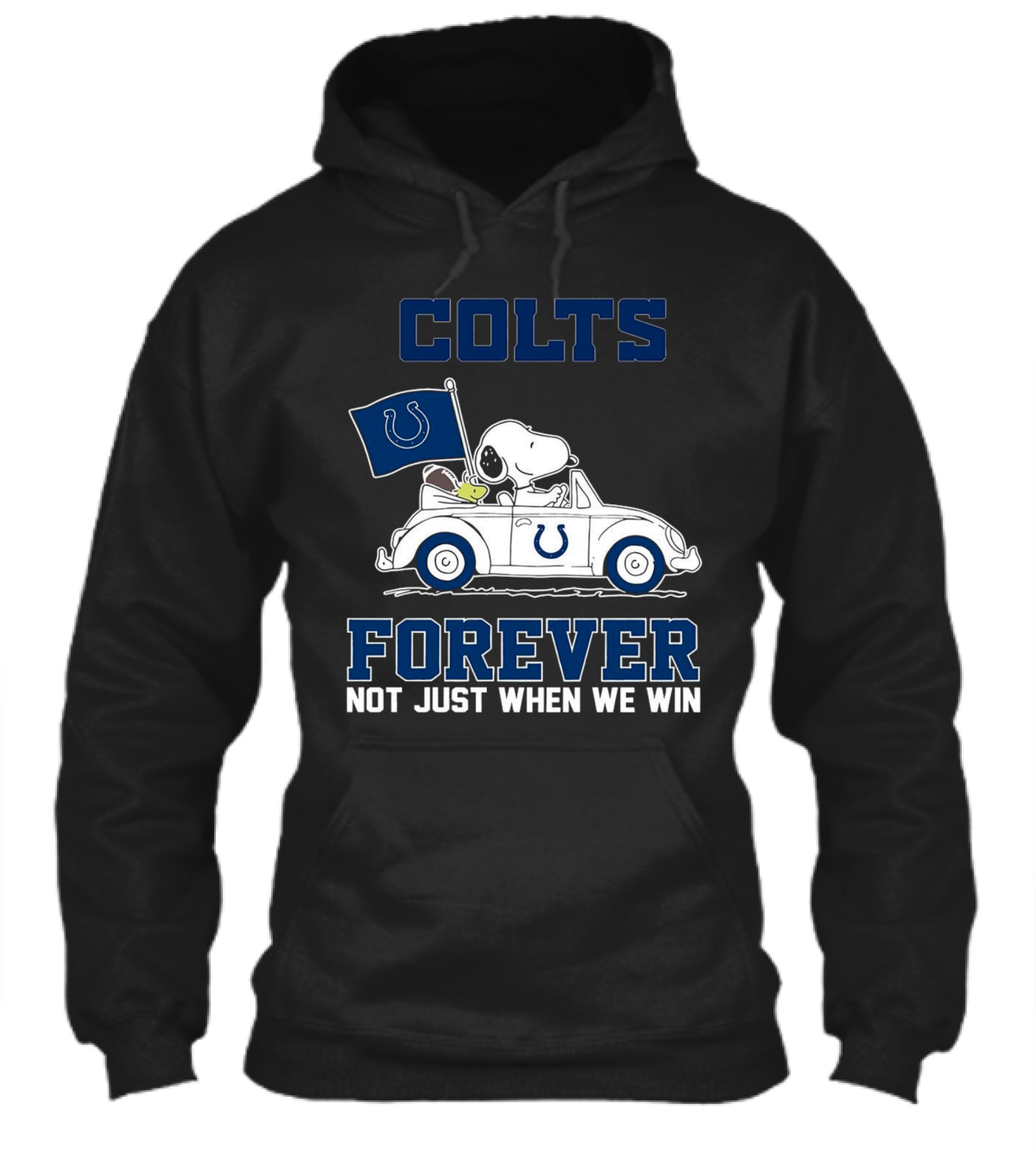 Snoopy Colts Forever Not Just When We Win Indianapolis Shirt