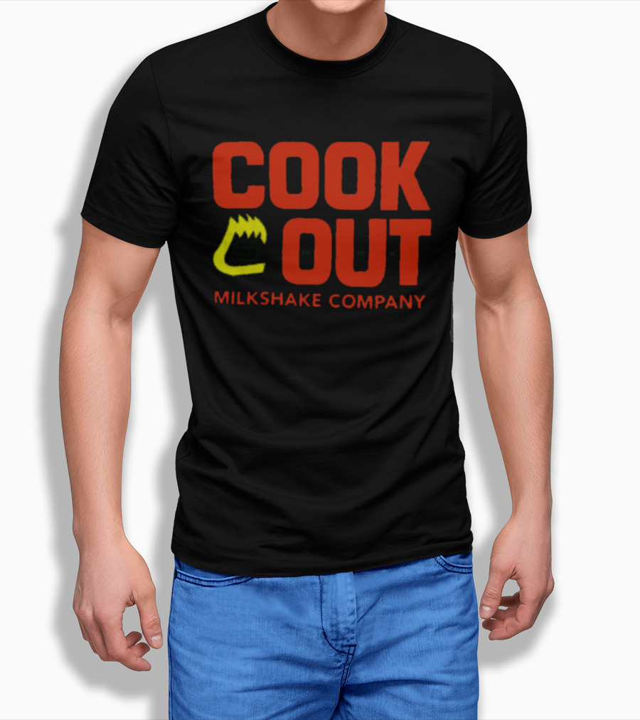 Cook Out Milkshake Company Grilled Flame Shirt