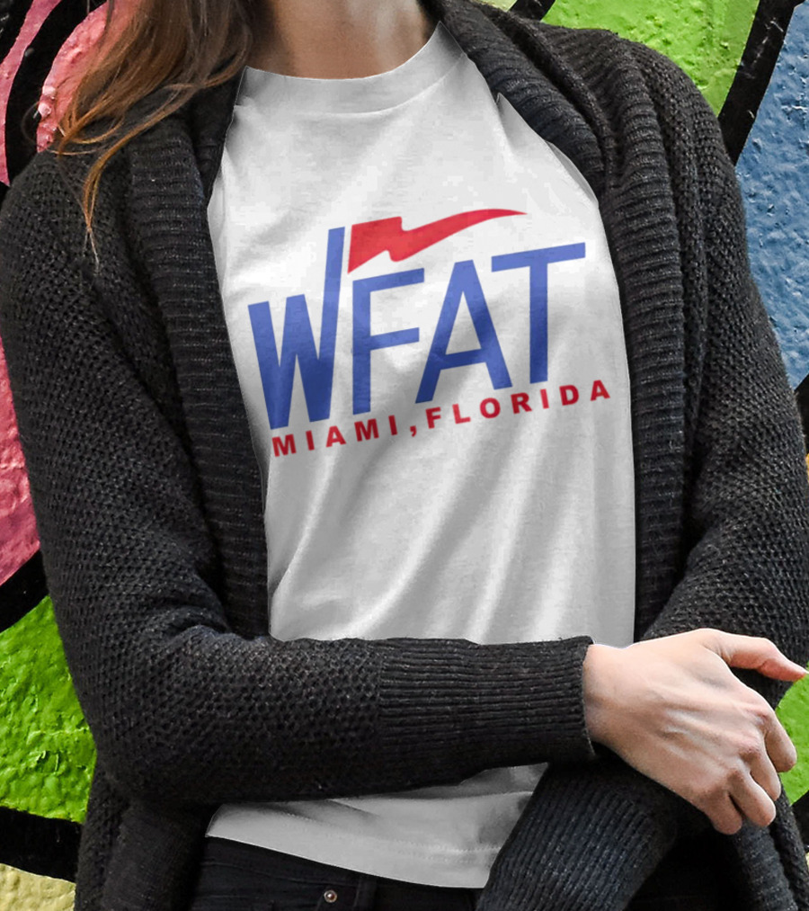 Wfat Miami Florida Wave Shirt