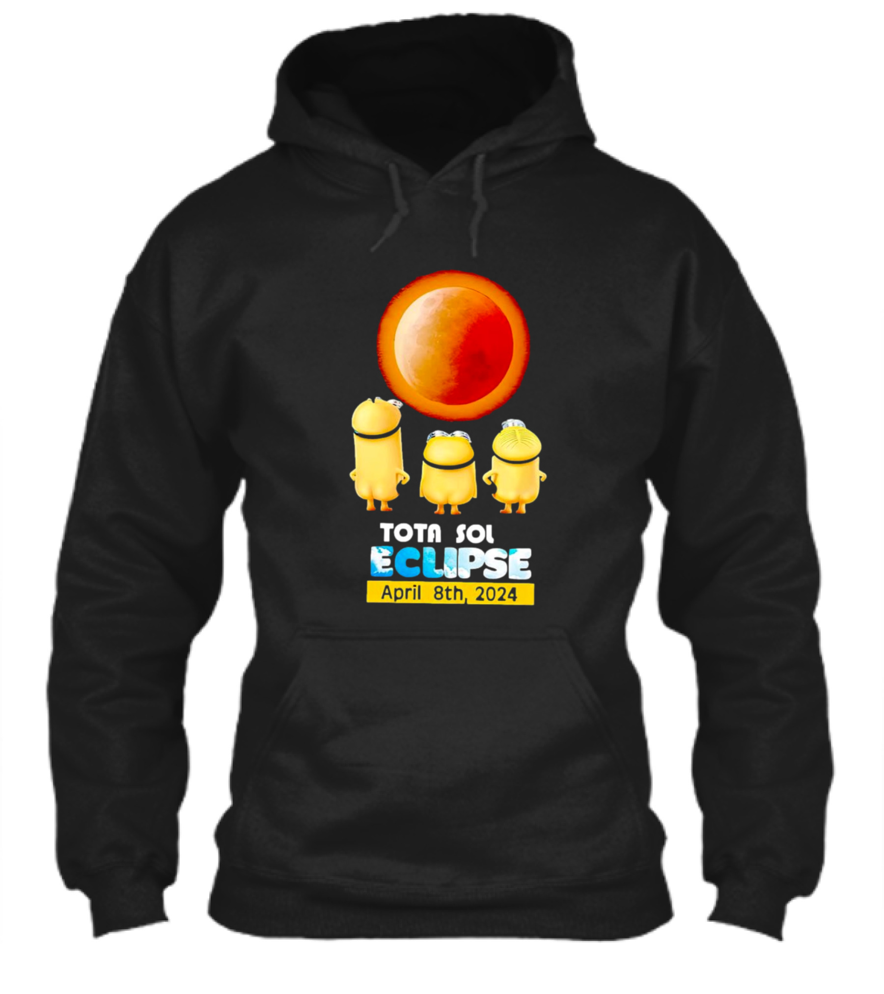 Minion Total Solar Eclipse Tota Sol Eclipse April 8Th Shirt