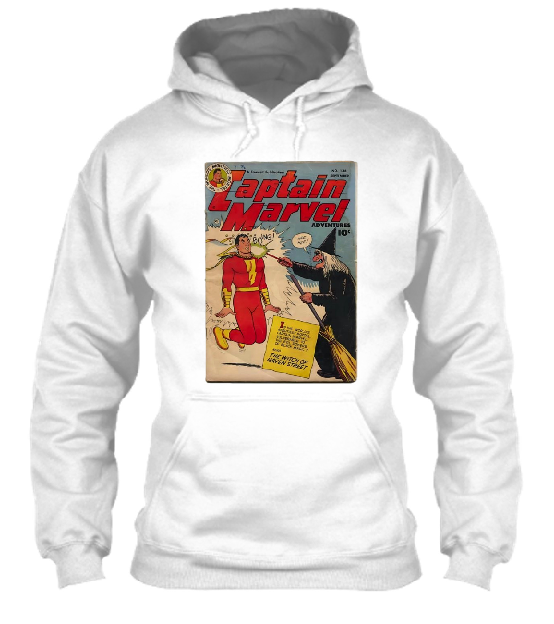 The Worlds Mightiest Mortal Captain Marvel Adventures No 136 September The Witch Of Haven Street Shirt