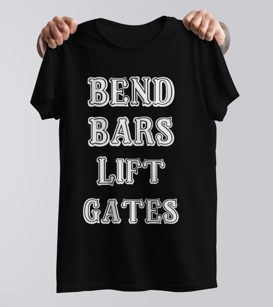 Bat Gotham Asylum Blue Bat Symbol And Red Gothic Font Shirt