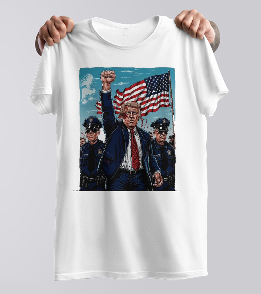 Trump Girl No Apologies Rosie The Riveter America Strong Shirt