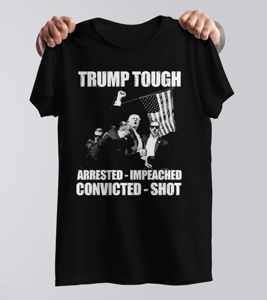 Trump Rally July 2024 Usa Fist Pump Donald Trump Shirt
