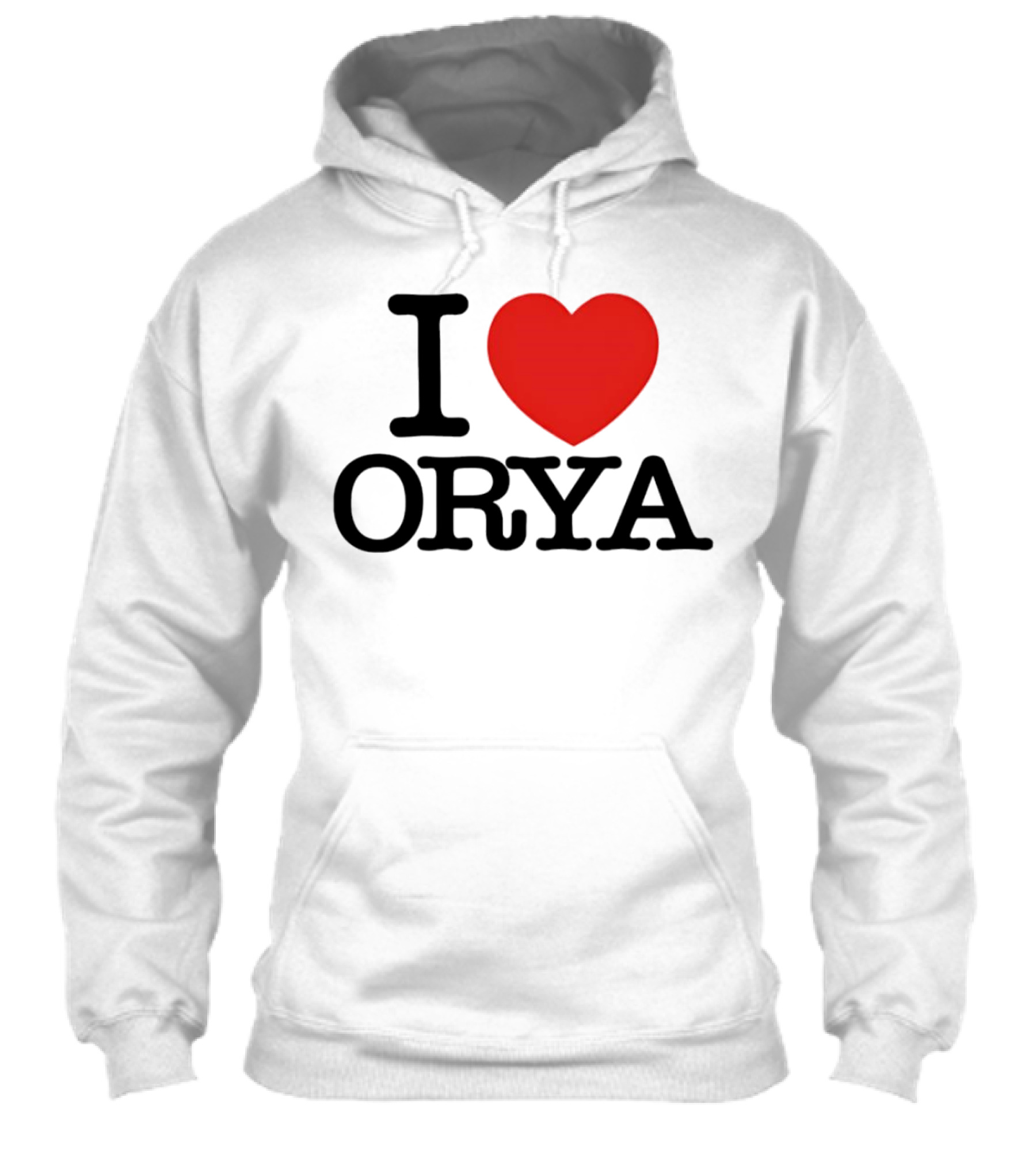 I Love Orya Heart Icon Shirt