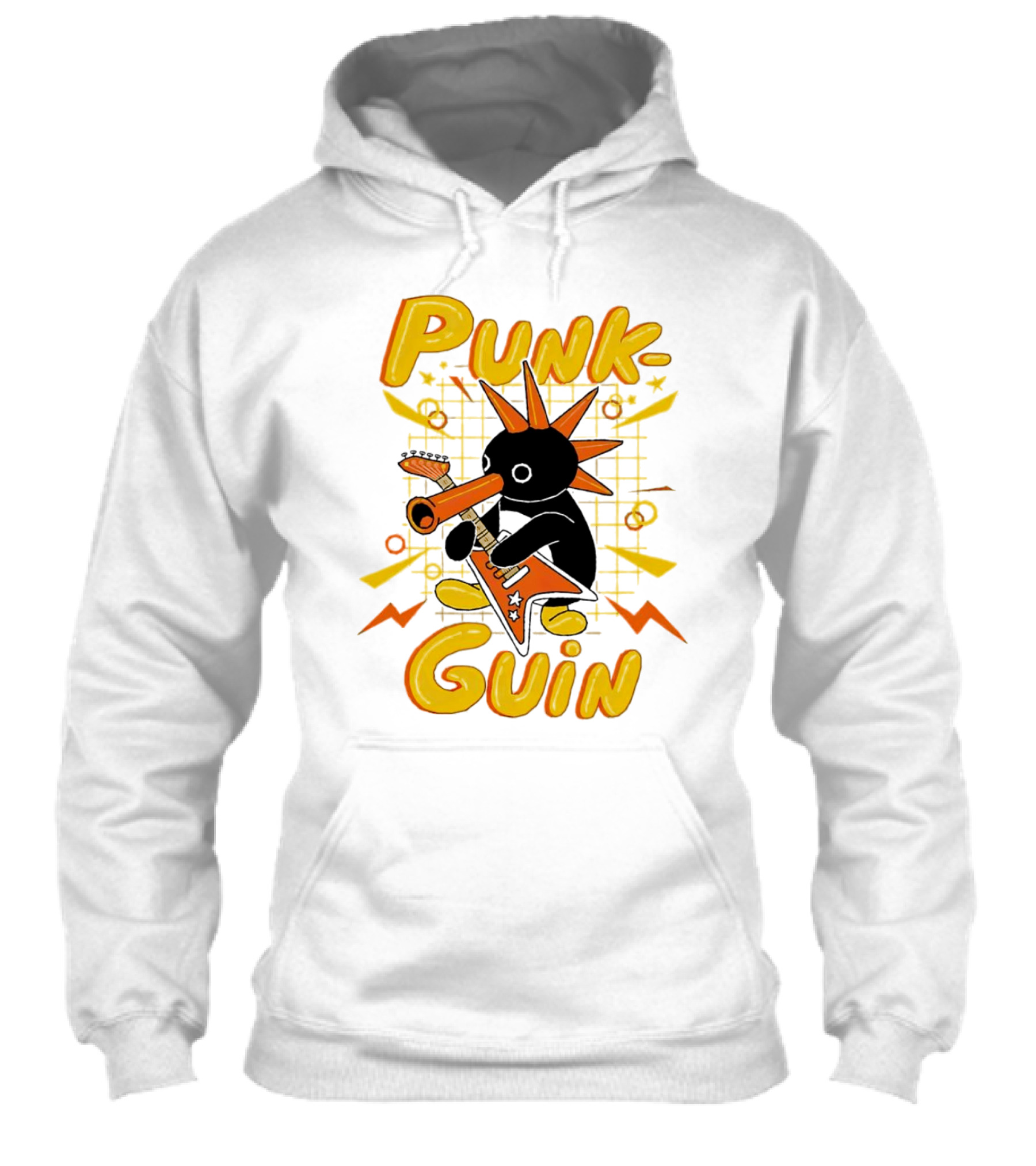 Punkguin Penguins Playing Musical Punk Guin Shirt