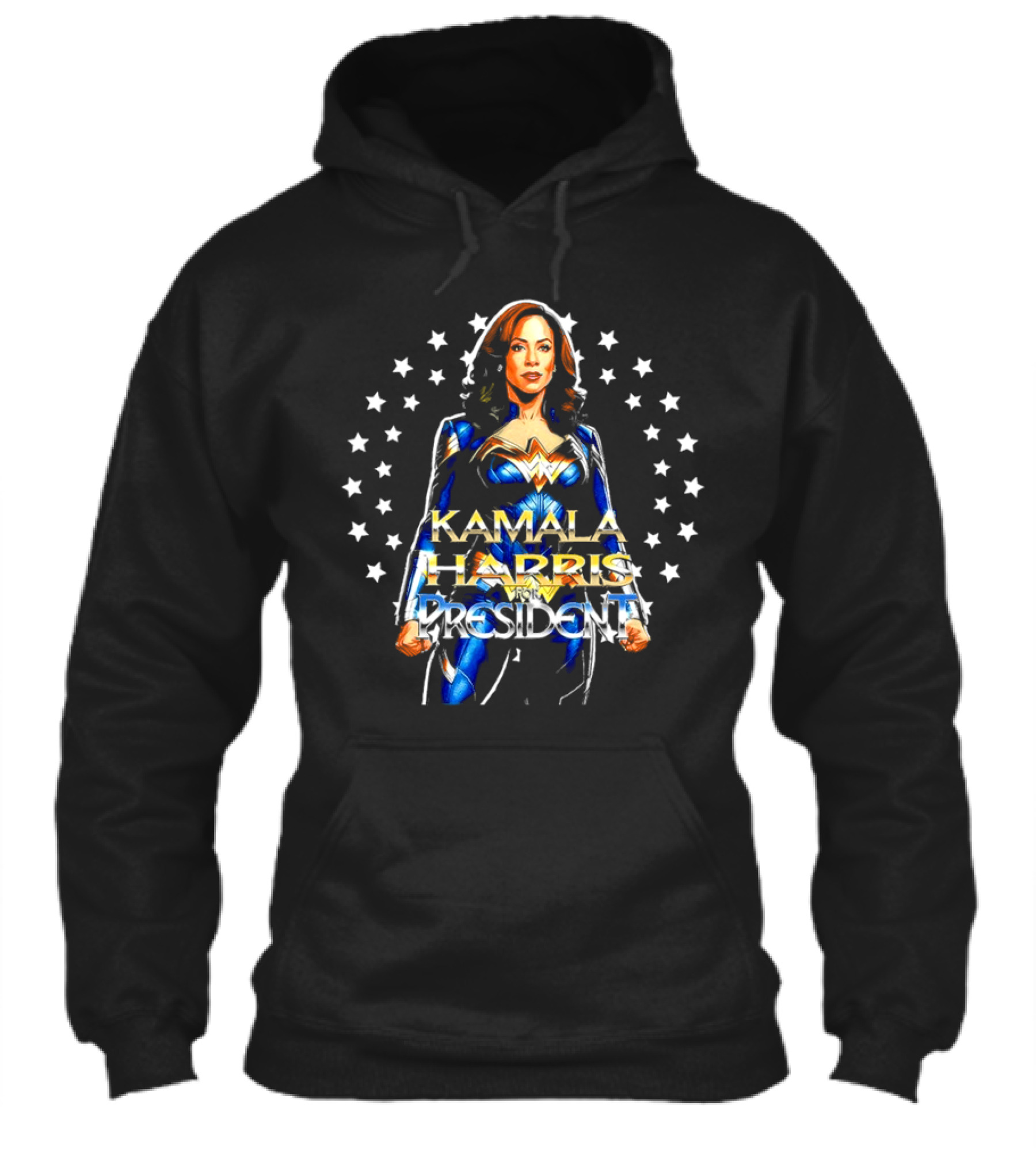 Kamala Harris Wonder Woman President Stars Shirt
