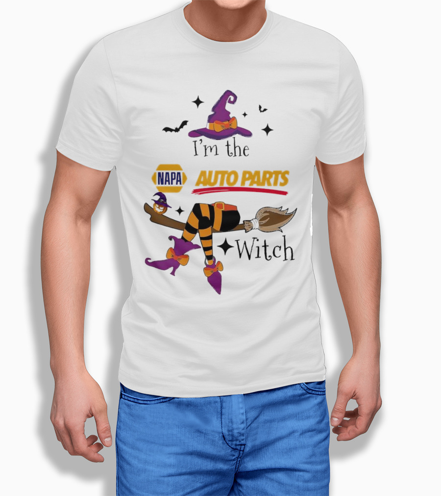 Im The Napa Auto Parts Witch Halloween Shirt