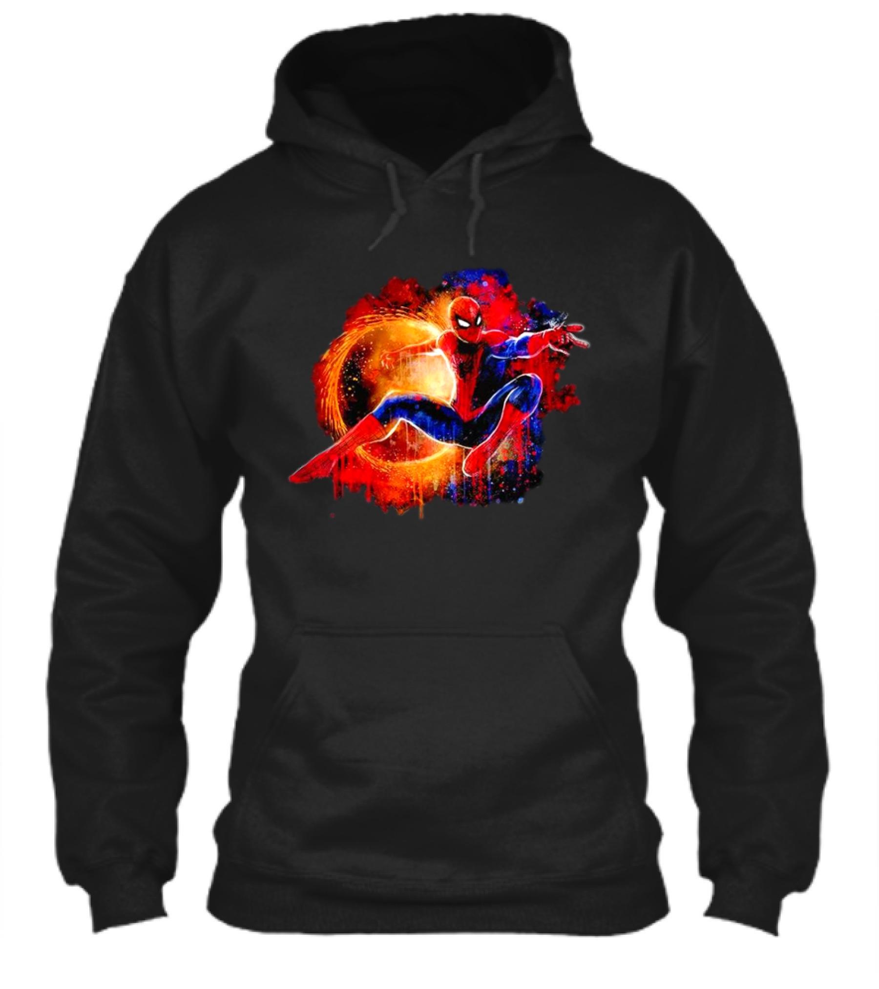 Spiderman Dynamic Splash Through The Vivid Spiderverse Shirt