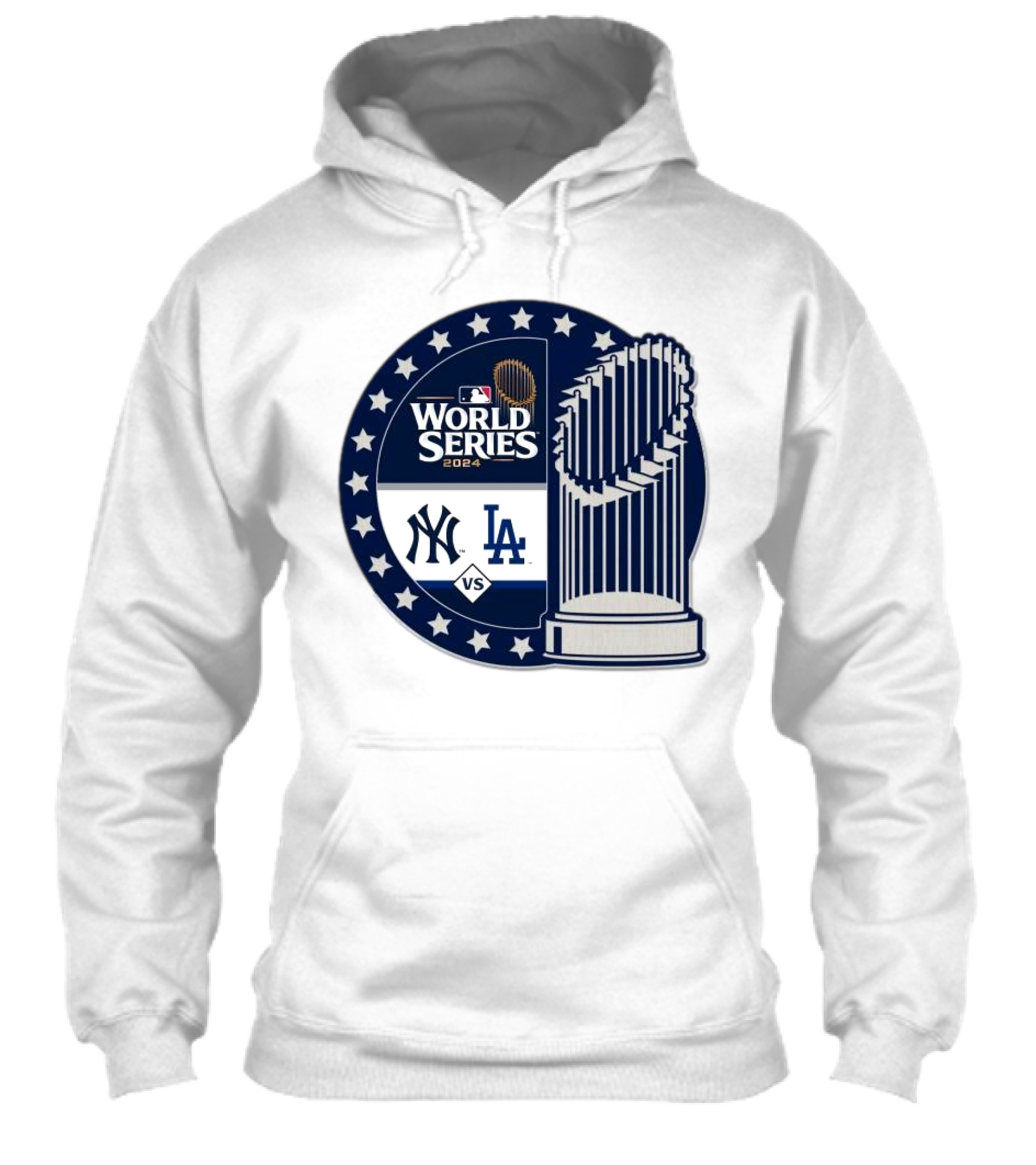 Los Angeles Dodgers Vs New York Yankees 2024 World Series Mlb Collector Trophy Stars Shirt