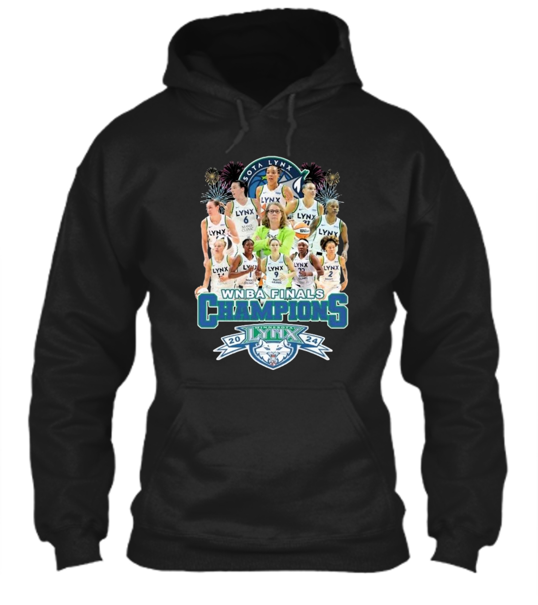 Wnba Finals Champions 2024 Minnesota Lynx Team Players Shirt