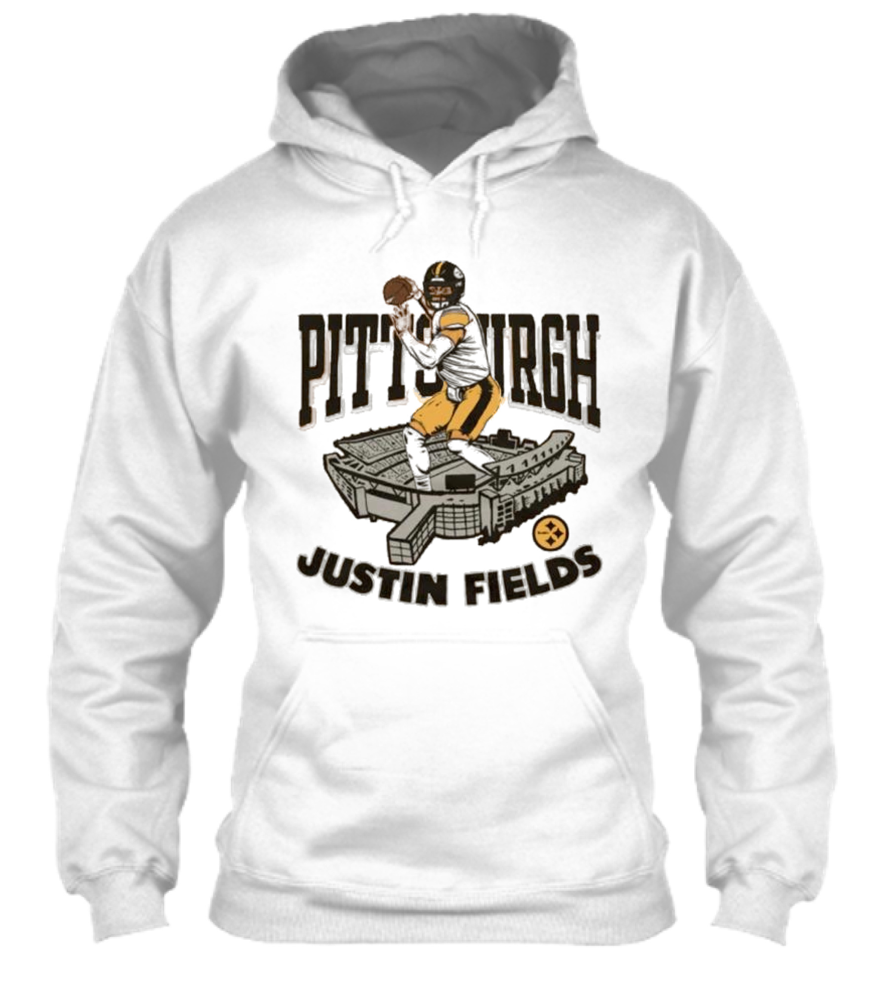 Pittsburgh Steelers Justin Fields Player Stadium Nfl Football Shirt