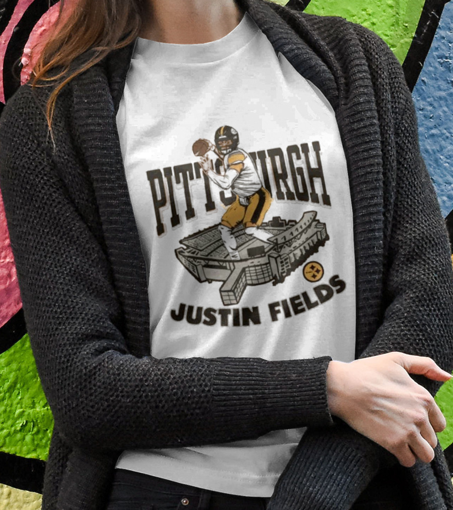 Pittsburgh Steelers Justin Fields Player Stadium Nfl Football Shirt
