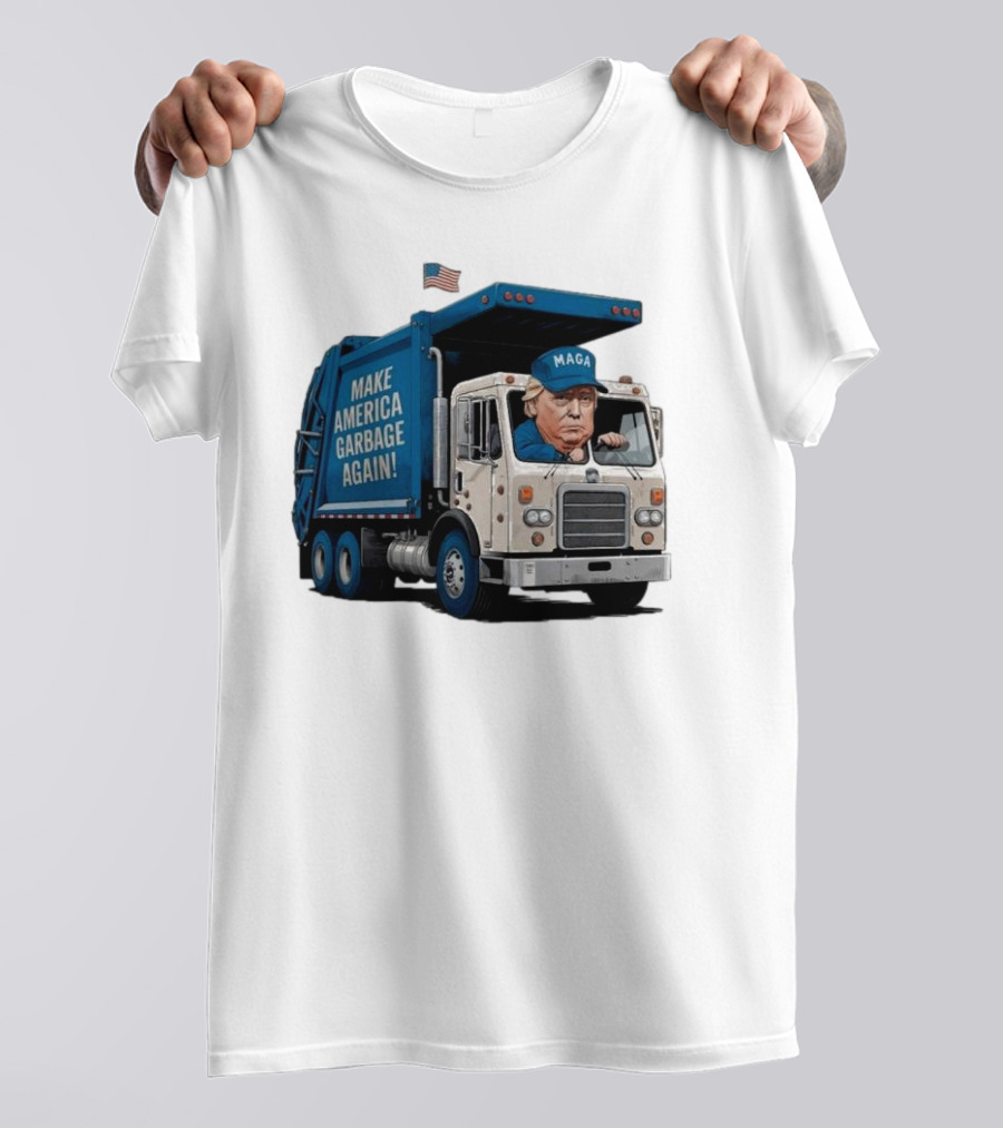 Garbage Truck Wins 1152024 Patriotic Fireworks Shirt