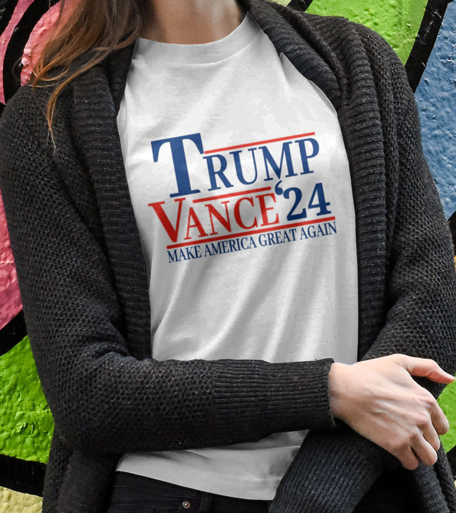 Trump Vance 24 Make America Great Again Vintage Shirt