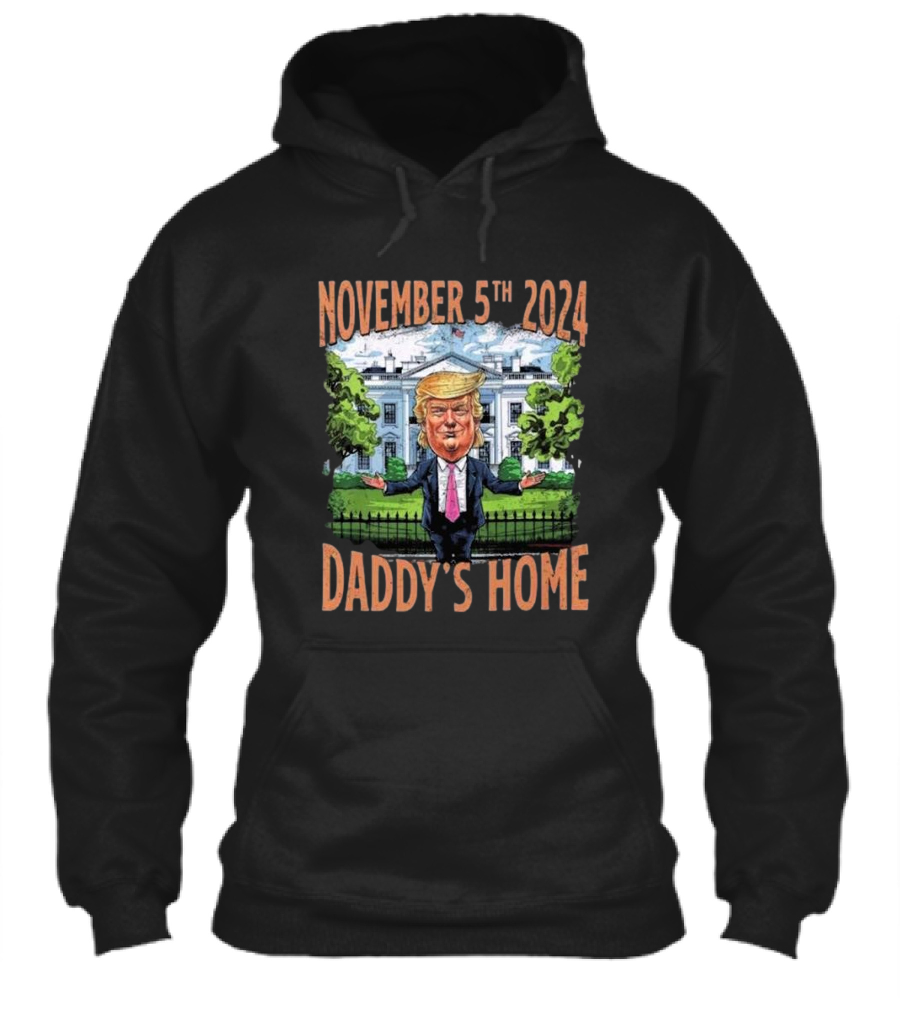 November 5Th 2024 Daddys Home White House Trump Shirt