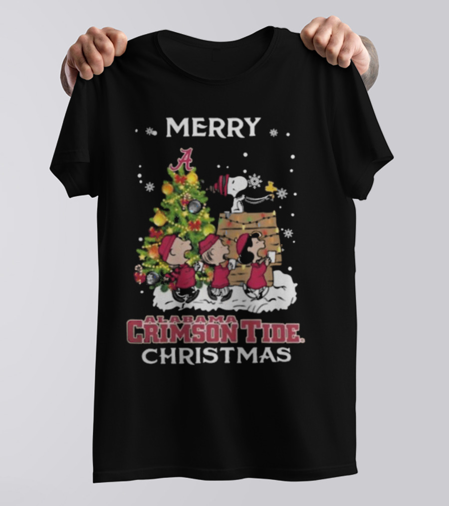 Merry Arizona Christmas Wildcats Snoopy And Friends Shirt