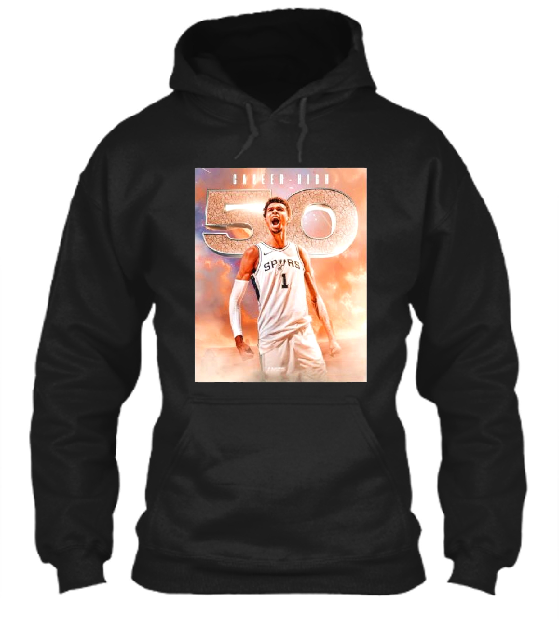 San Antonio Spurs Victor Wembanyama Career High 50 Pts Shirt