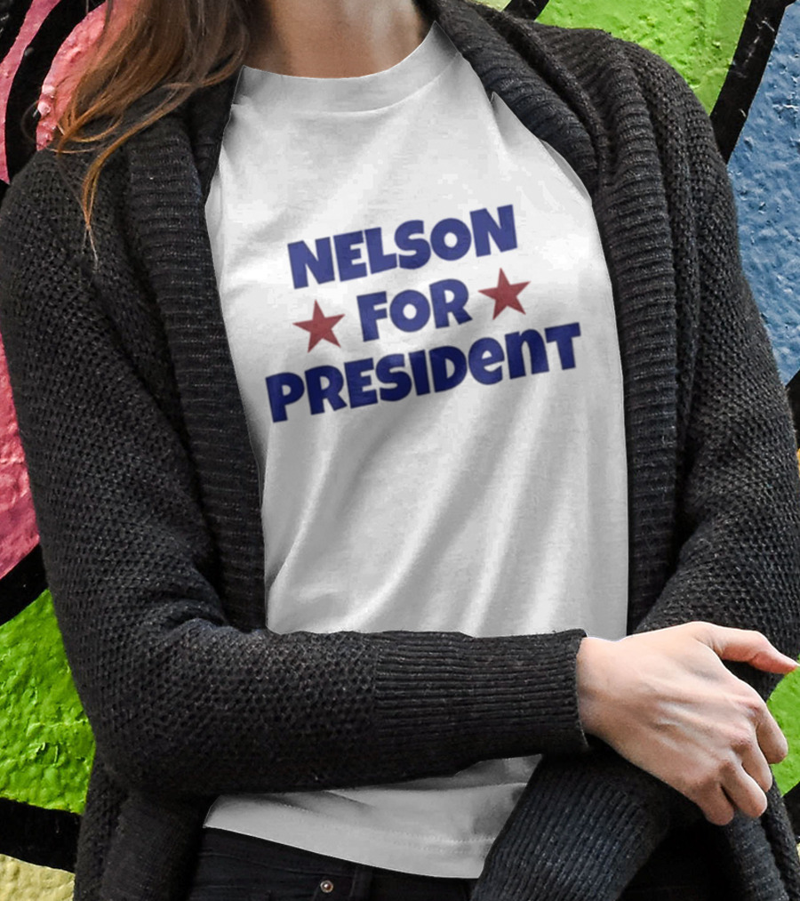 Nelson For President Stars Neumann Campaign Shirt