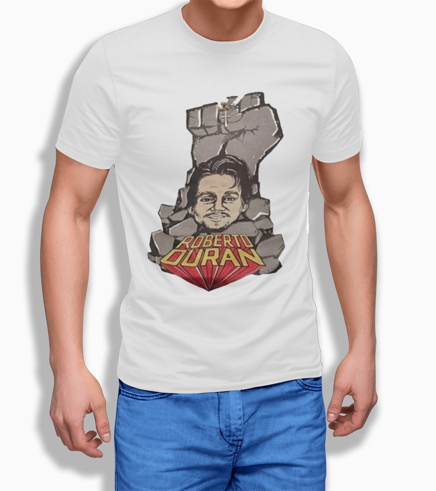 Roberto Duran Vintage Boxing Fist Power Shirt