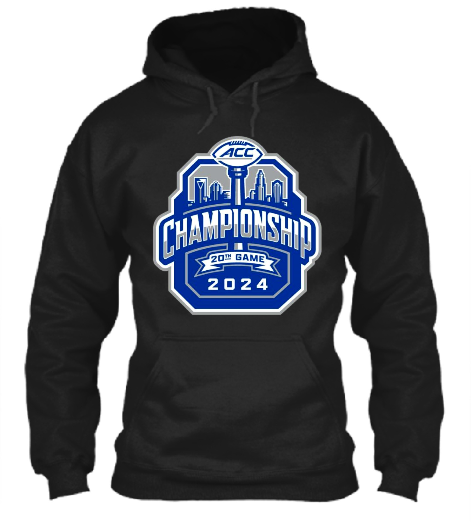 Acc Championship 20Th Game 2024 Football Skyline Shirt