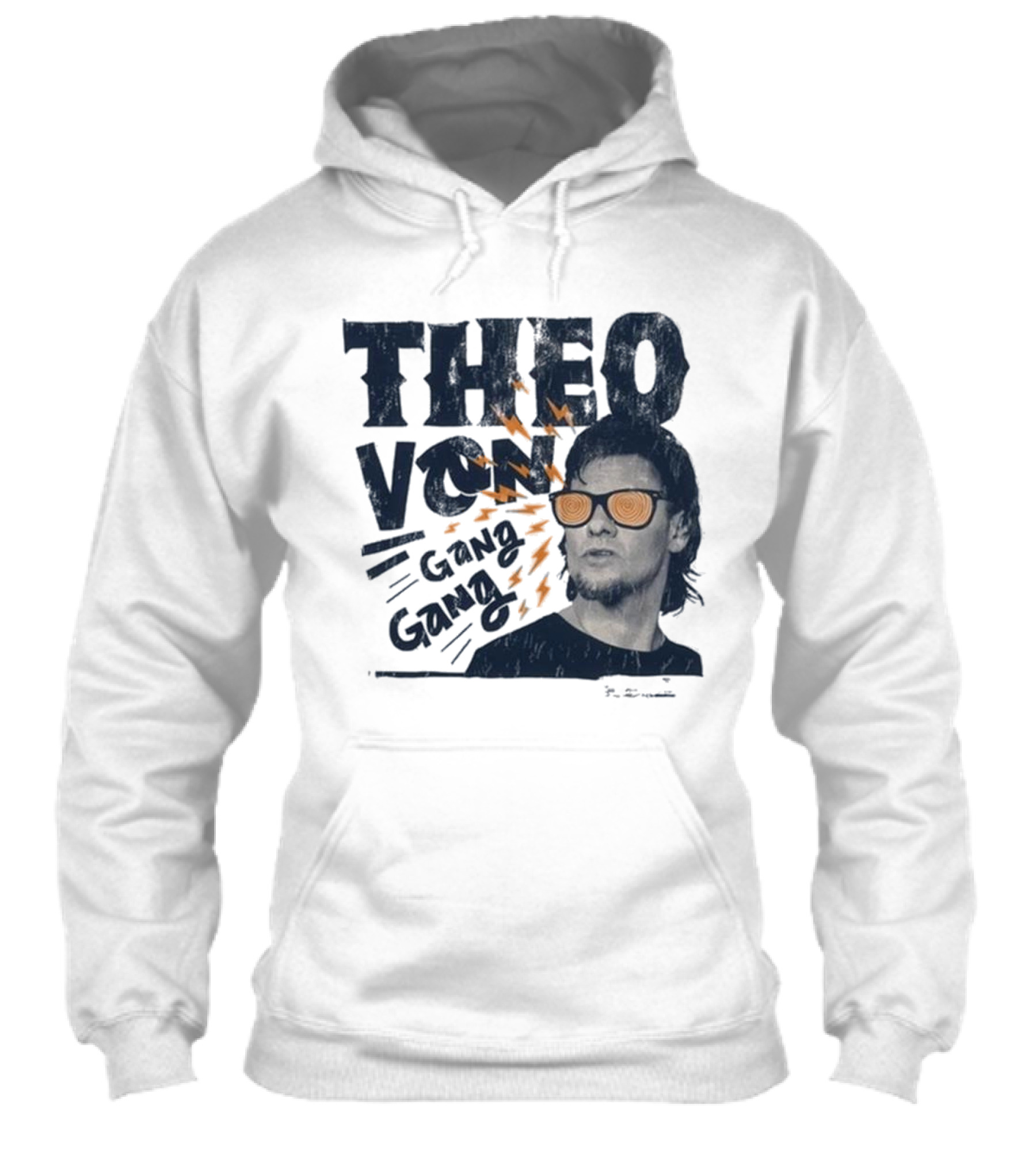 Theo Von Gang Gang Hypno Ivory Sunglasses Shirt