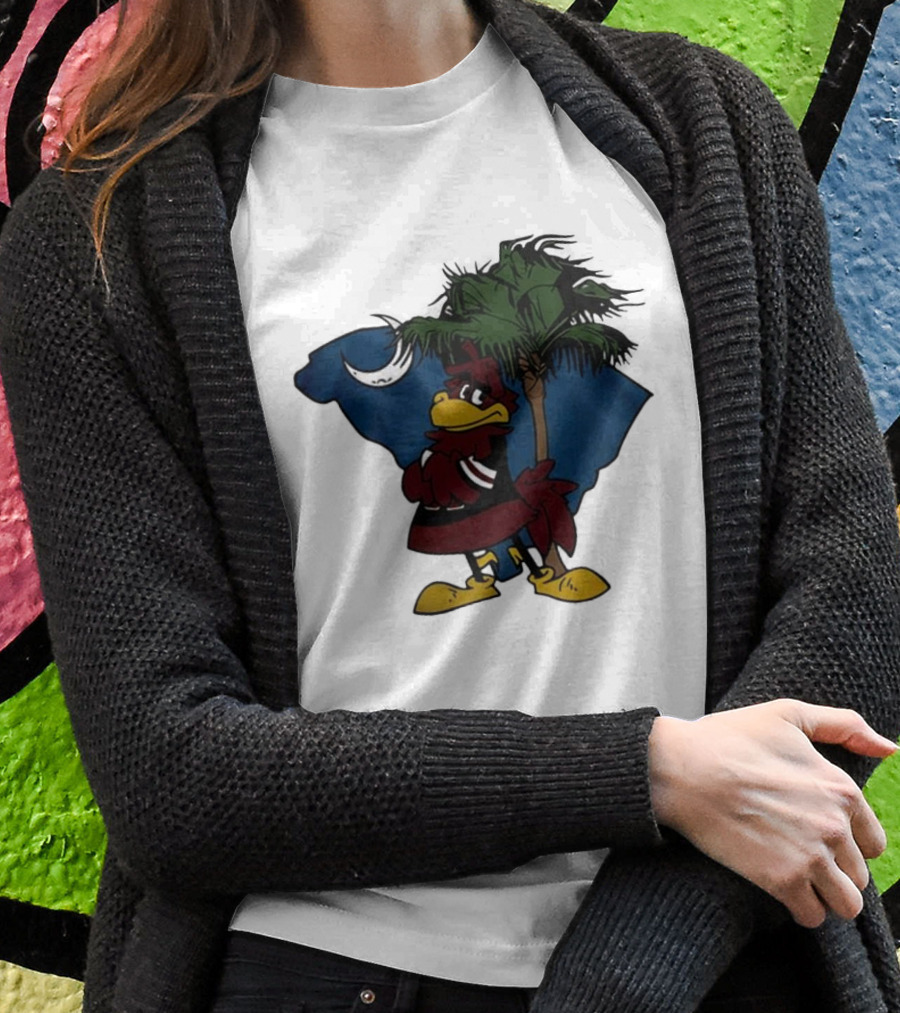 This Is Our State South Carolina Gamecocks Football 2024 Moon Palmetto Shirt