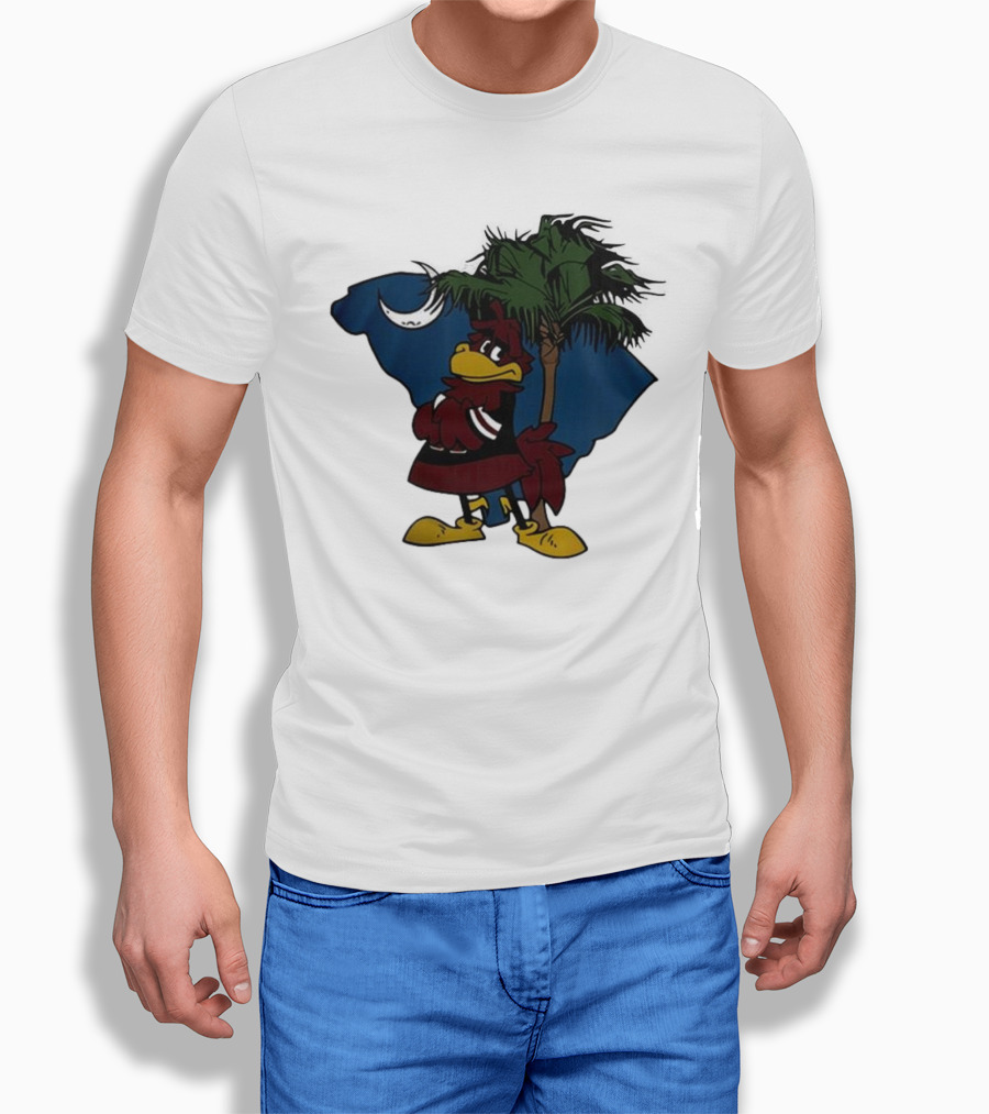 This Is Our State South Carolina Gamecocks Football 2024 Moon Palmetto Shirt