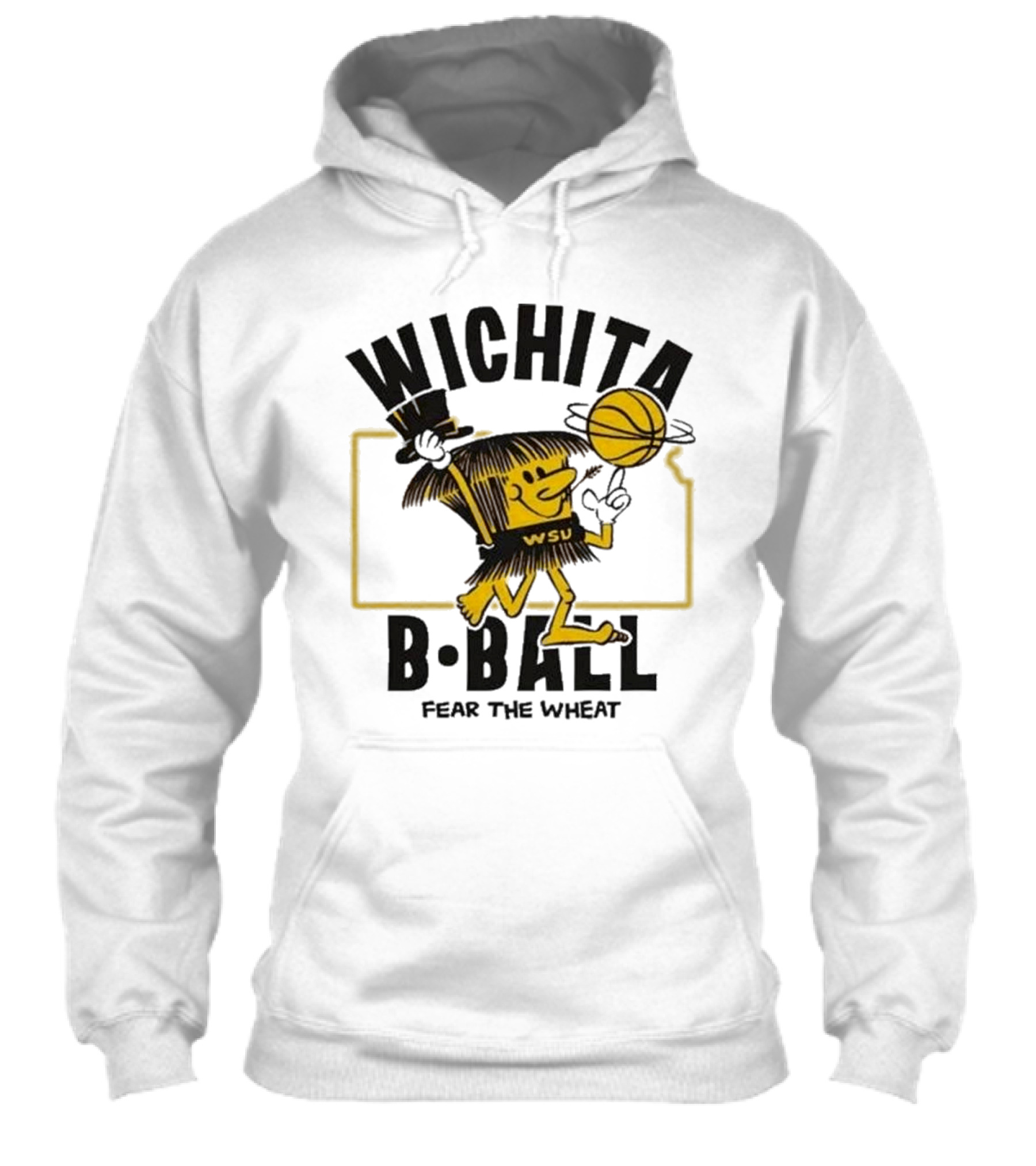 Wichita State Bball Wsu Fear The Wheat Shirt