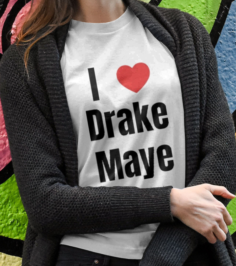 I Heart Drake Maye Fan Love Shirt