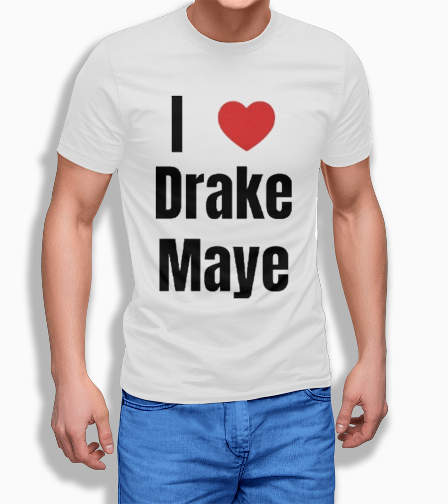 I Heart Drake Maye Fan Love Shirt