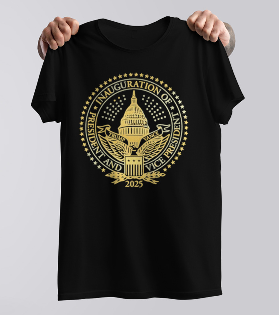47Th President Donald Trump Seal Of The President Inauguration Day January 20Th 2025 Flags 45 47 Shirt