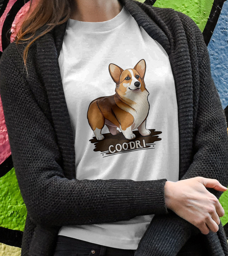 Coodrl Corgi Coodri Cute Dog Shirt