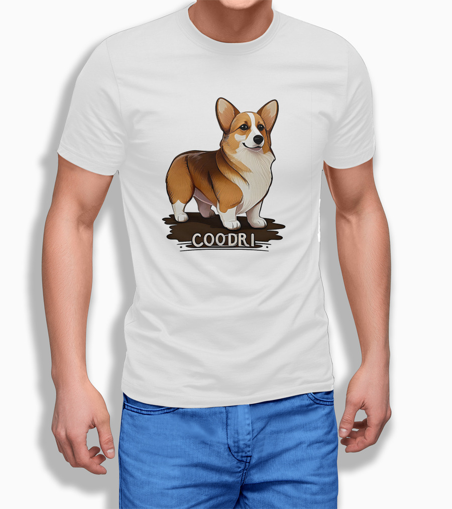 Coodrl Corgi Coodri Cute Dog Shirt
