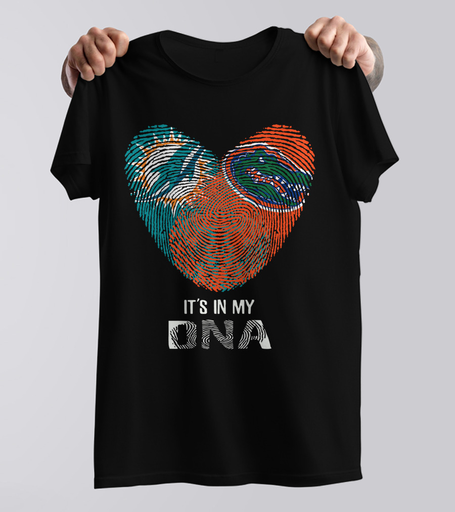 Miami Dolphins Heat Its In My Dna Shirt