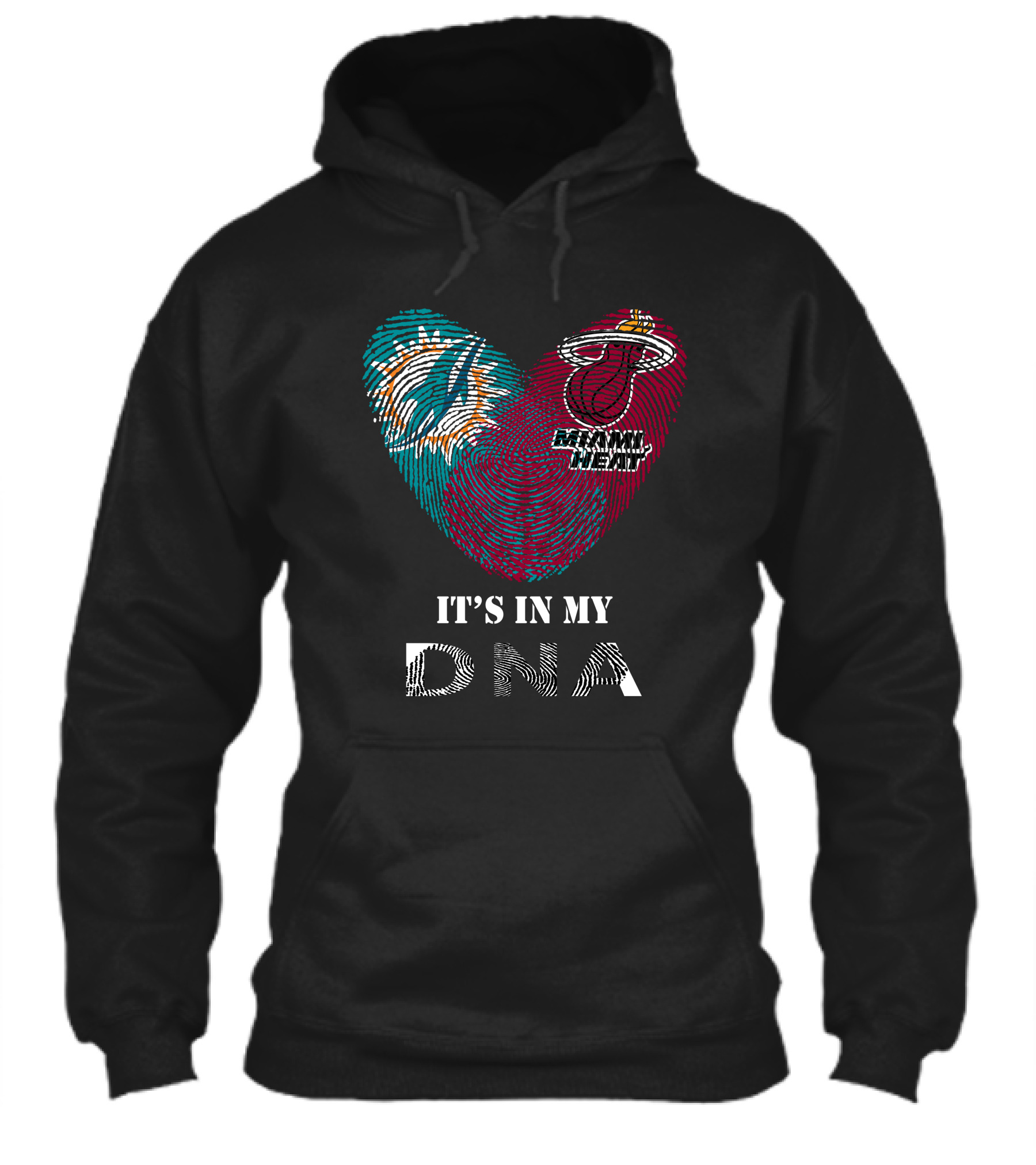 Miami Dolphins Heat Its In My Dna Shirt