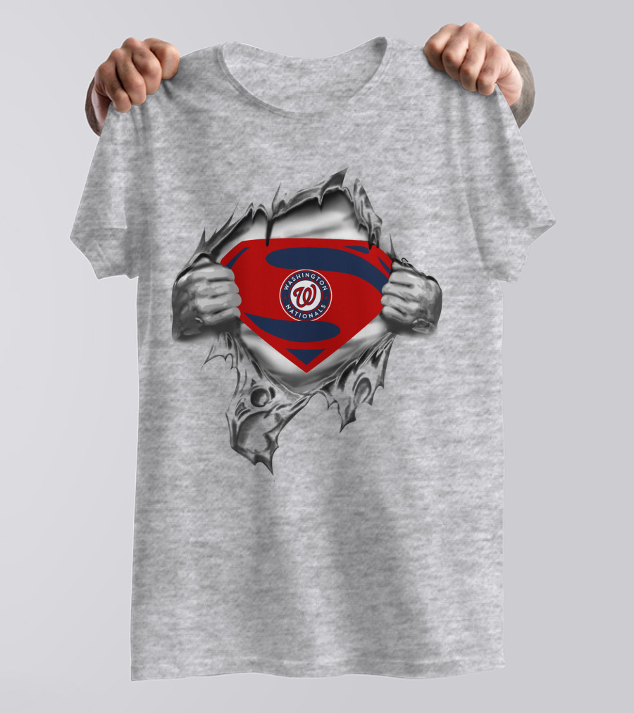 Baltimore Orioles Superman Logo Orioles Bird Crest Rip Shirt