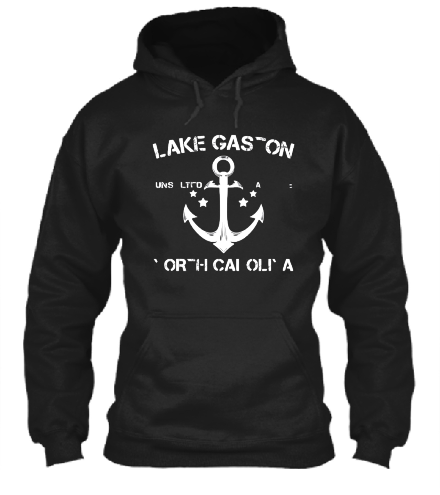 Lake Gaston North Carolina Nautical Anchor Shirt