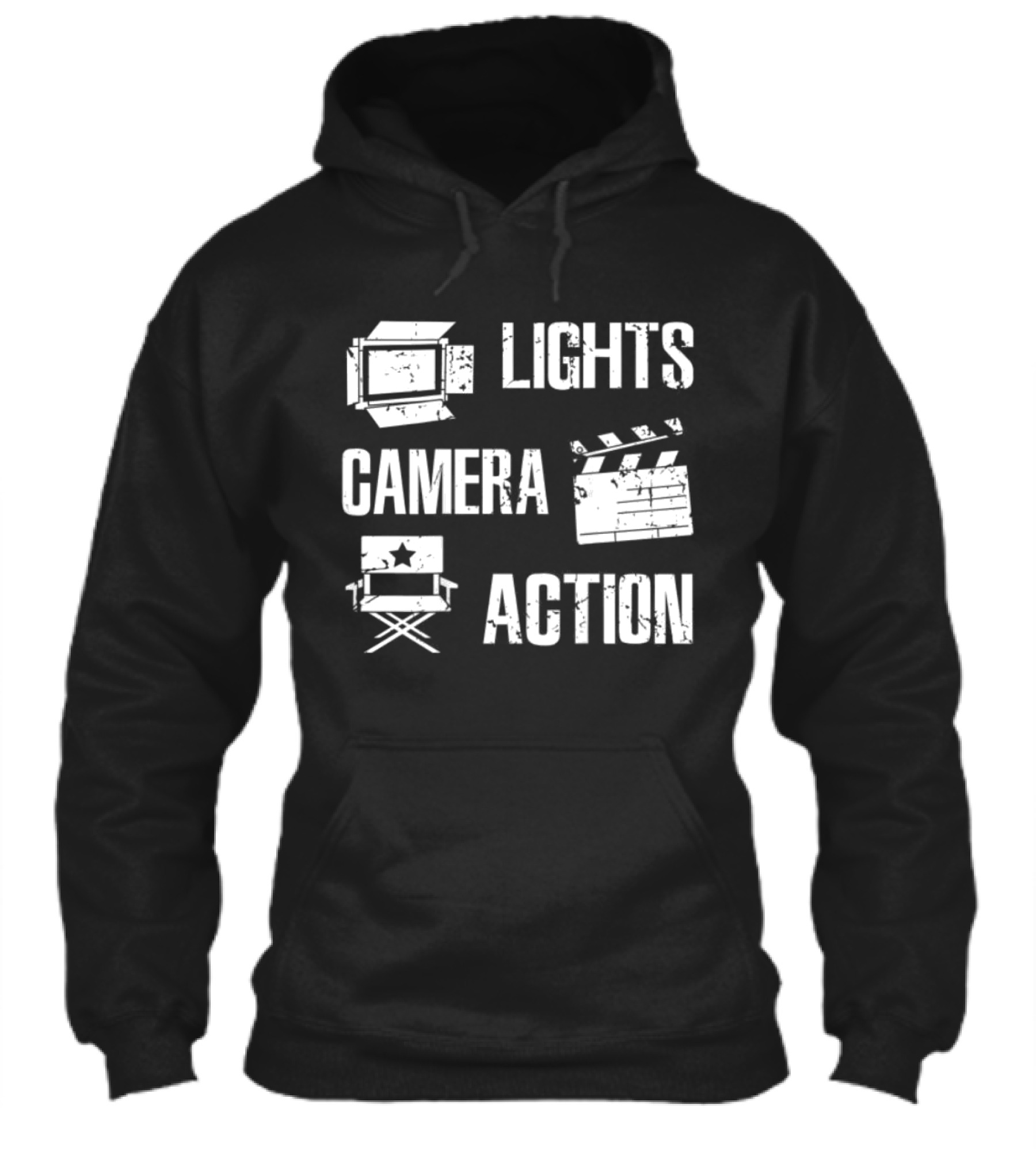 Lights Camera Action Movie Director Filmmaker Film Director Shirt