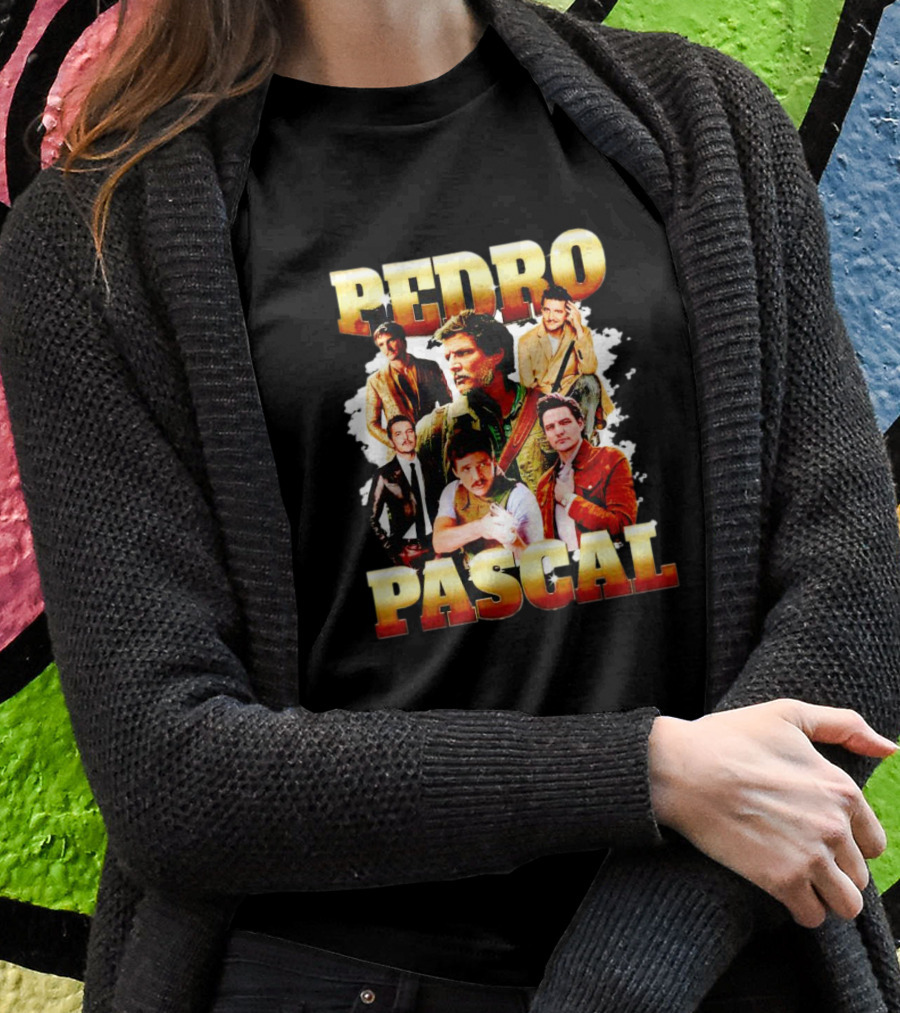 Pedro Pascal Picture Collage Shirt