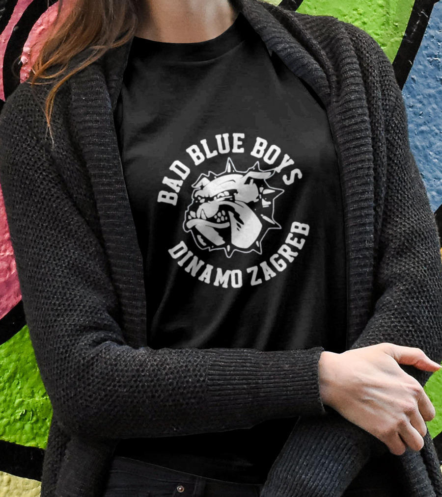 Bad Blue Boys Dinamo Zagreb Bulldog Shirt