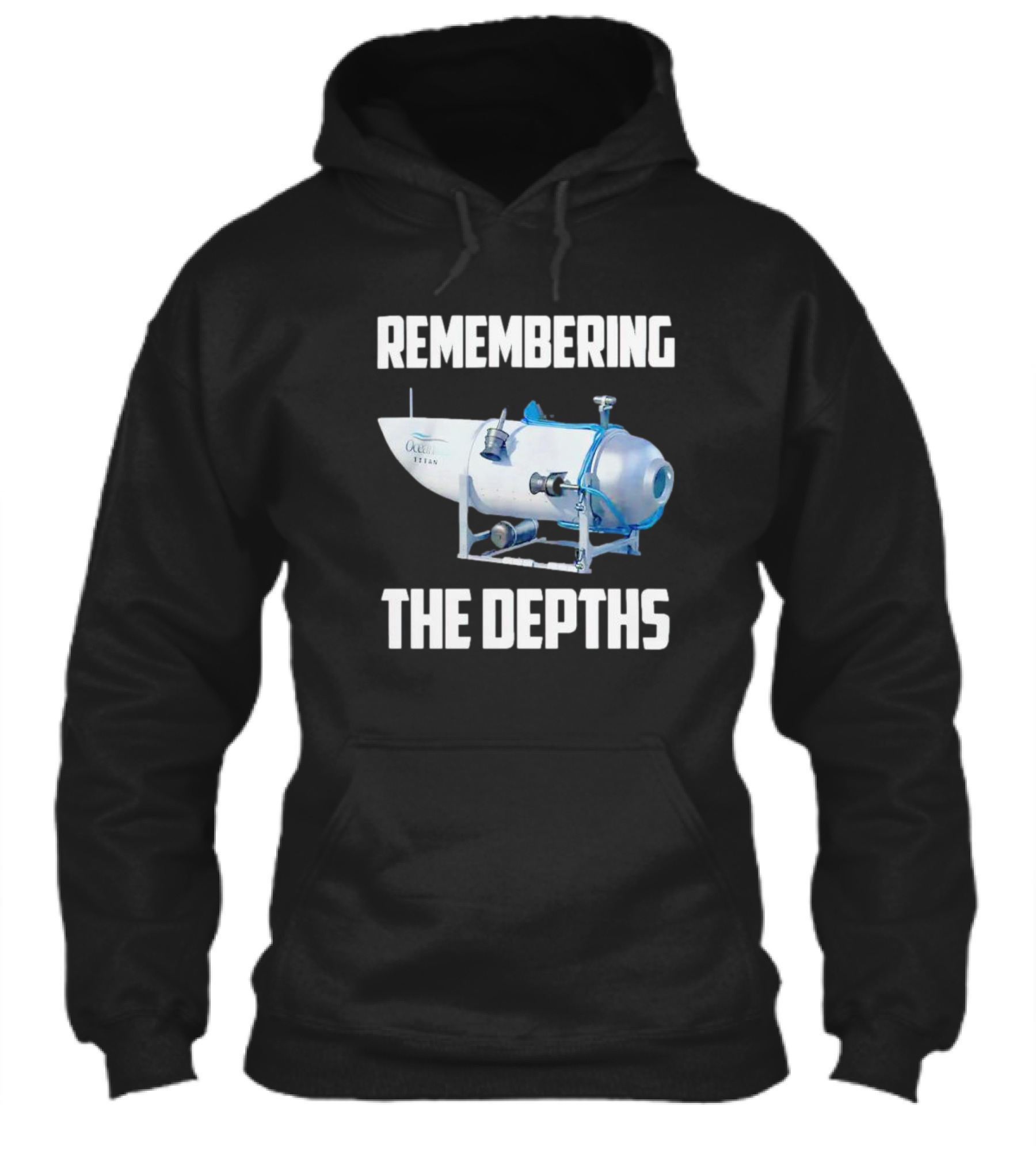 Oceangate Titan Remembering The Depths Submersible Shirt