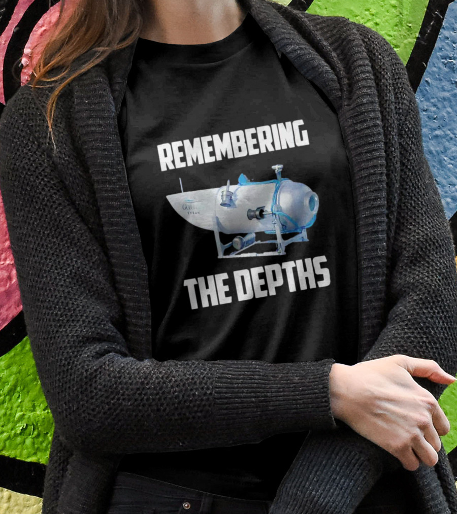 Oceangate Titan Remembering The Depths Submersible Shirt