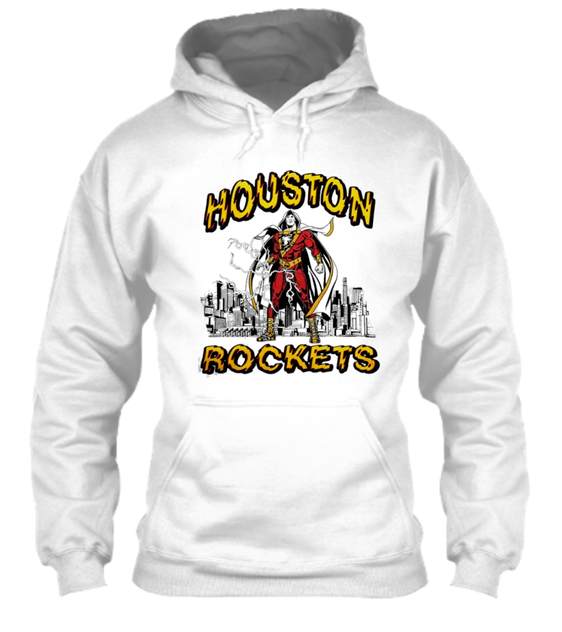 Shazam Houston Rockets Collaboration Hero Shirt