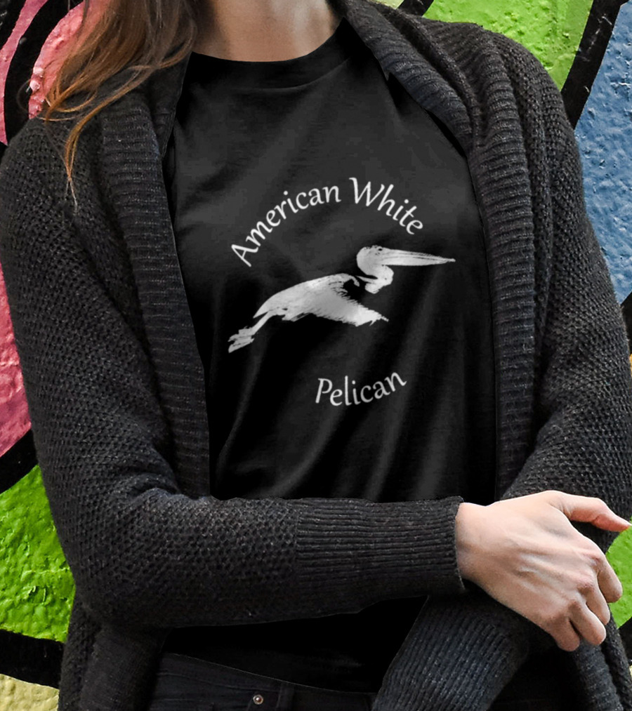 American White Pelican Bird Shirt