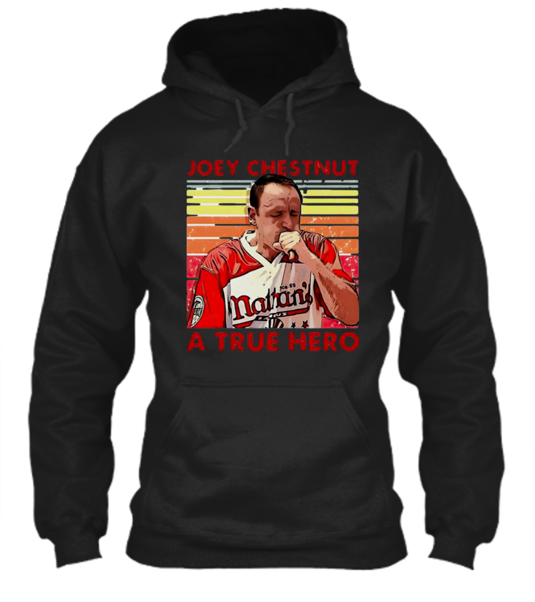 Joey Chestnut Nathans A True Hero Shirt