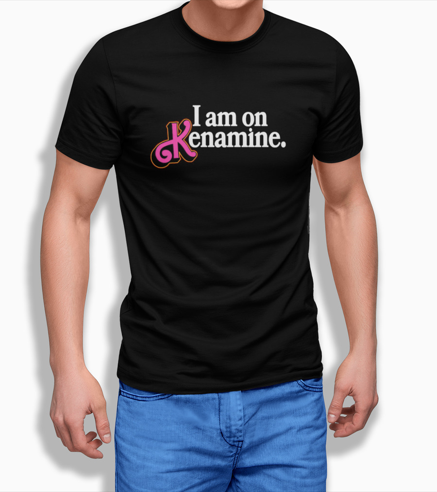 I Am On Kenamine Bold Pink Retro Shirt