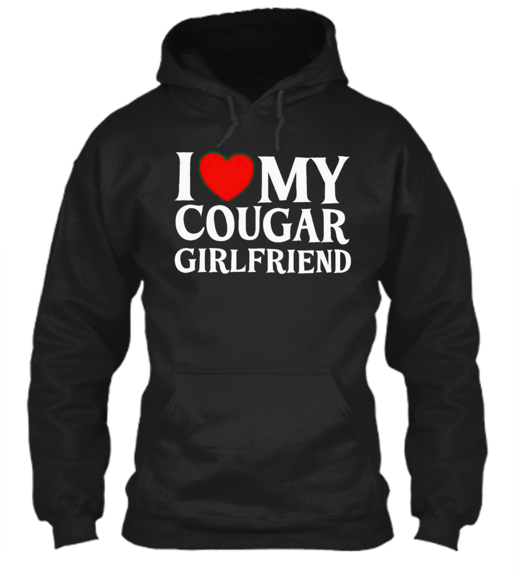 I Love Heart My Cougar Girlfriend Shirt